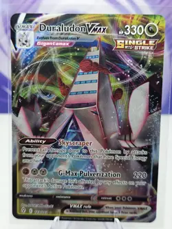 Pokemon Duraludon VMAX 123/203 SWSH07 Evolving Skies Holo Ultra Rare NM - Image 1
