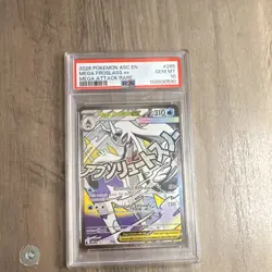 Pokemon TCG 2026 Mega Froslass ex 265/217 Me: Ascended Heroes Holo PSA 10 EN - Image 1