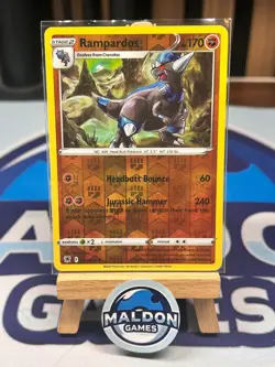 Rampardos 077/189 Astral Radiance Holo Rare NM 2022 Reverse Holo - Image 1