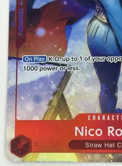 One Piece Nico Robin Alt Art UC Premium Booster The Best Vol. 1 PRB-01 English - Image 4