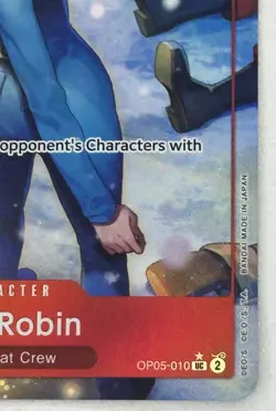 One Piece Nico Robin Alt Art UC Premium Booster The Best Vol. 1 PRB-01 English - Image 5