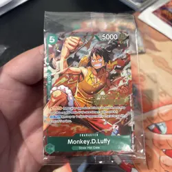 Monkey.D.Luffy P-135 Winner Stamp OP16 Pre-Release Event Promo Card Sealed - Image 3