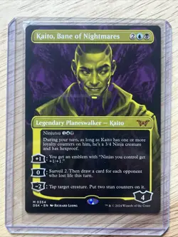 Kaito, Bane of Nightmares (Showcase) [Duskmourn: House of Horror] Near Mint - Image 1