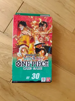 Bandai One Piece Card Game Starter Deck EX Luffy & Ace ST-30 English Sealed - Image 1