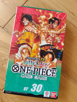 Bandai One Piece Card Game Starter Deck EX Luffy & Ace ST-30 English Sealed - Image 2