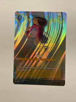 Disney Lorcana EN-5 Shimmering Skies REVIVE Enchanted 207/204 - Image 1
