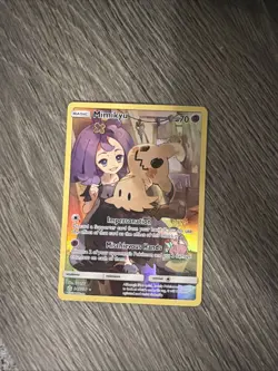 Pokemon Mimikyu TCG Cosmic Eclipse Holo Card 245/236 Secret Rare NM - Image 2