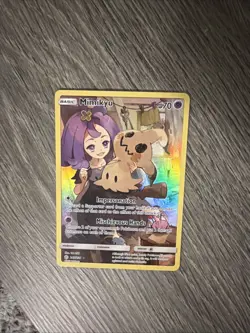 Pokemon Mimikyu TCG Cosmic Eclipse Holo Card 245/236 Secret Rare NM - Image 3