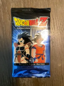Dragon Ball Z Collectible Card Game sealed Pack Saiyan Saga Series - Image 1