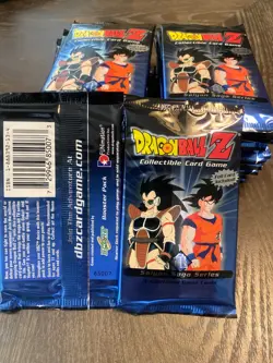 Dragon Ball Z Collectible Card Game sealed Pack Saiyan Saga Series - Image 3
