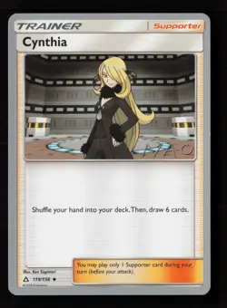 Cynthia (Naohito Inoue) 119/156 World Championship Decks Pokemon Card - Image 1