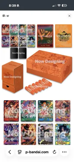 Bandai ONE PIECE CARD GAME Japanese 3rd ANNIVERSARY SET Factory SEALED - Image 5