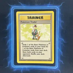 ⭐Pokemon TCG Base Set Pokemon Trader ⭐Card 77/102 Vintage WOTC - Image 2