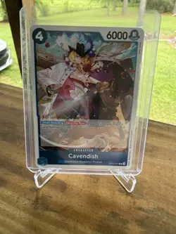 Cavendish OP10-045 Holo Foil Rare - One Piece TCG English Card - Red Blue Lucy - Image 1