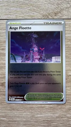 Pokemon Ange Floette 075/086 - ME04: Chaos Rising Uncommon Reverse Holo Card NM - Image 1