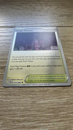 Pokemon Ange Floette 075/086 - ME04: Chaos Rising Uncommon Reverse Holo Card NM - Image 2
