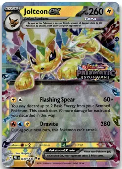 Jolteon ex 030/131 Holo Promo Miscellaneous Cards & Products Pokemon Near Mint - Image 1