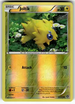 Joltik 41/114 XY - Steam Siege LP Pokemon Card TCG - Image 1