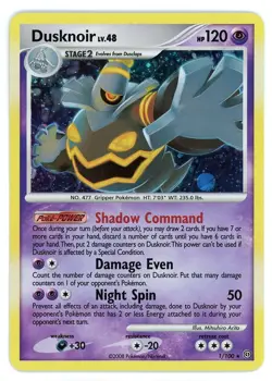 Dusknoir Holo 1/100 Stormfront Pokemon Card - Image 1