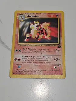 Pokemon Card - Arcanine Wotc Black Star Promo 6 Promo - Image 1