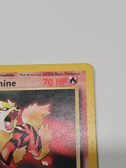 Pokemon Card - Arcanine Wotc Black Star Promo 6 Promo - Image 2