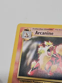 Pokemon Card - Arcanine Wotc Black Star Promo 6 Promo - Image 3
