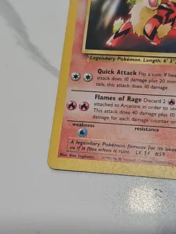 Pokemon Card - Arcanine Wotc Black Star Promo 6 Promo - Image 4