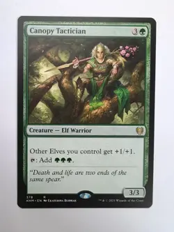 MTG Canopy Tactician (KHM) Kaldheim Regular Rare 378 - Image 1