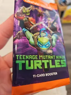 UniVersus Teenage Mutant Ninja Turtles Booster Pack SEALED NEW 11 Cards - Image 2
