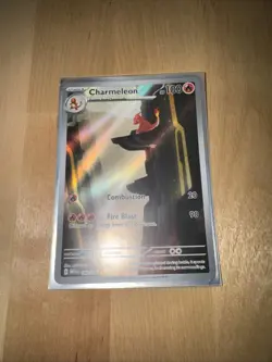 Charmeleon 169/165 Sv2a: Pokemon Card 151 Art Rare Holo English - Image 1