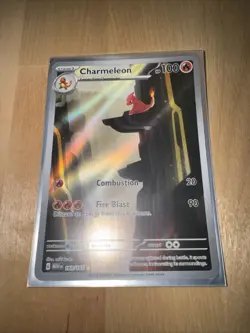 Charmeleon 169/165 Sv2a: Pokemon Card 151 Art Rare Holo English - Image 3
