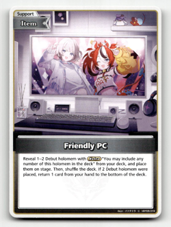 hololive OFFICIAL CARD GAME Friendly PC (C) - Enchant Regalia - Image 1
