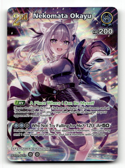 hololive OFFICIAL CARD GAME Nekomata Okayu (SR) - Enchant Regalia - Image 1