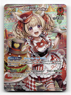 hololive OFFICIAL CARD GAME Omaru Polka (SR) - Enchant Regalia - Image 1