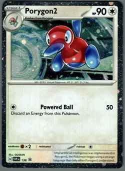 Porygon 2 - 138 (Cosmos Holo) 138 Sv: Scarlet & Violet Promo Cards Regular - Image 1