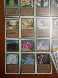 1994 Magic: The Gathering - Revised(3rd) - Lot of 44 Vintage 🟢 Cards - EX/NM - Image 4
