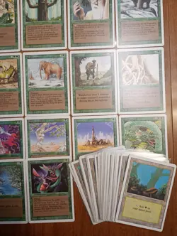 1994 Magic: The Gathering - Revised(3rd) - Lot of 44 Vintage 🟢 Cards - EX/NM - Image 5