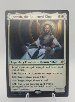 MTG Kenrith, the Returned King 303 Foil NM Promo English - Image 1
