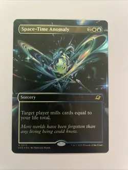 Space-Time Anomaly (Borderless) Mtg Edge of Eternities Foil - Image 1