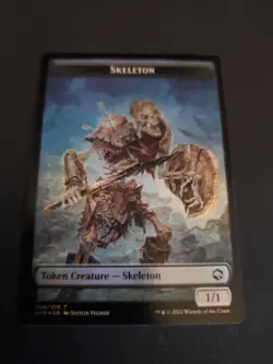 MTG Skeleton / Lost Mine of Phandelver FOIL Adventures in the Forgotten Realms - Image 2