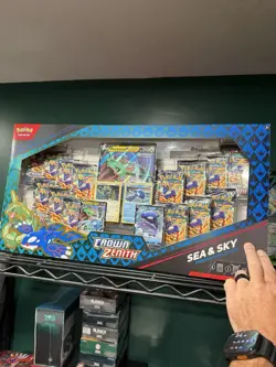 Pokemon TCG Crown Zenith Sea and Sky Premium Collection Box - NEW & SEALED - Image 1