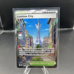 LUMIOSE CITY 111/088 - ULTRA RARE - PERFECT ORDER - POKEMON - - NM - Image 1