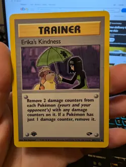 2000 POKEMON GYM CHALLENGE 1ST EDITION #103 ERIKA'S KINDNESS - Image 1