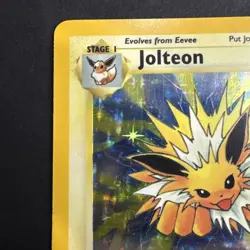 Pokemon TCG 1999 Jungle Jolteon 4/64 Holo Rare Unlimited Vintage English LP - Image 2