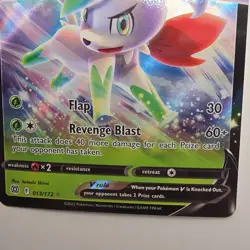 The Pokemon Company Shaymin V 013/172 SWSH09 Brilliant Stars Holo Ultra Rare EN - Image 3