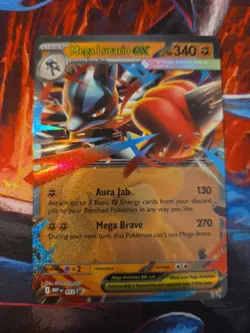 Mega Lucario ex 012 Me: Mega Evolution Promo Holo Pokemon - Image 1