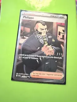 Pokemon TCG Philippe Full Art 110/086 Chaos Rising Holo NM - Image 1