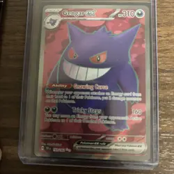 GENGAR EX 193 TEMPORAL FORCES ULTRA RARE POKEMON MINT Full Art Secret - Image 1