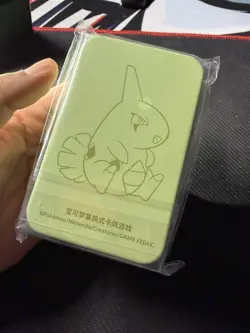 Larvitar Pokemon Chinese Exclusive Damage Counter Storage mini tin Box - Image 2