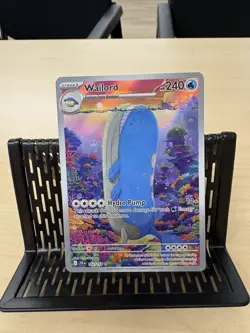 Pokemon TCG Wailord 162/159 Illustration Rare Journey Together 💎 Gem Centering! - Image 1